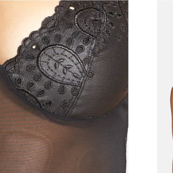 Hanky Panky After Midnight Nuit Broderie Teddy - Picture 4 of 9